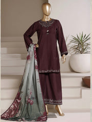 Sadabahar- Eclairs | Elegant Embroidery | Palazzo | 3 Ps-  Ready to Wear | Product Code : NF205