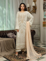 Aghanoor - Qurbat | Luxury Handwork Collection | 3 Ps Stitched | Product Code : NF202