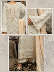 Aghanoor - Qurbat | Luxury Handwork Collection | 3 Ps Stitched | Product Code : NF202