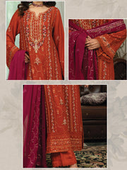 Aghanoor - Qurbat | Luxury Handwork Collection | 3 Ps Stitched | Product Code : NF201
