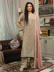 Aghanoor - Qurbat | Luxury Handwork Collection | 3 Ps Stitched | Product Code : NF202