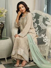 Aghanoor - Qurbat | Luxury Handwork Collection | 3 Ps Stitched | Product Code : NF201
